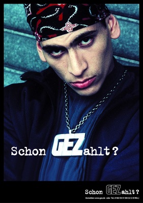 Bild aus einer GEZ-Kampagne