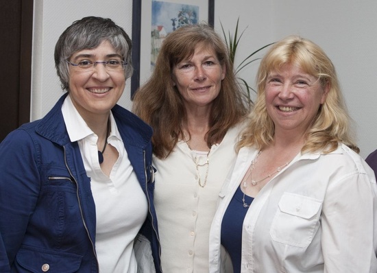 ­Energieberaterinnen-Netzwerk: Dr. ­Natalia Balcázar, Jutta Stein­fartz, ­Annemarie Sanders (v. l.) und Kerstin Hoff (nicht im Bild).