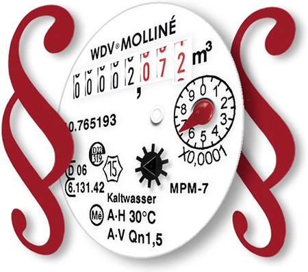 
Seit 1. Januar 2015 müssen vermietende Gebäudeeigentümer jeden neuen Verbrauchszähler der zuständigen Landeseichbehörde melden. Schon einen Tag nach Überschreitung der Eichfrist darf der Zählerstand nicht mehr zur Abrechnung genutzt werden. 



