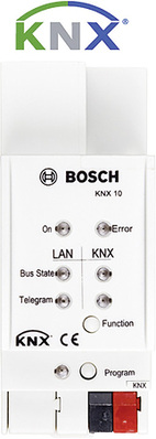 
Mit dem Bosch Gateway KNX 10 können Junkers Heizsysteme in KNX-Bussysteme zur Gebäudeautomation eingebunden werden.
