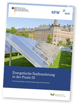 
Die Broschüre von Ministerien und KfW fasst die wichtigsten Erkenntnisse aus den Pilotprojekten des KfW-Programms zusammen.

