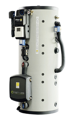 



Der kompakte Speicher passt durch Türen und Dachluken mit einer lichten Breite ab 70 cm. Er bietet ein Speichervolumen von 286 l.
